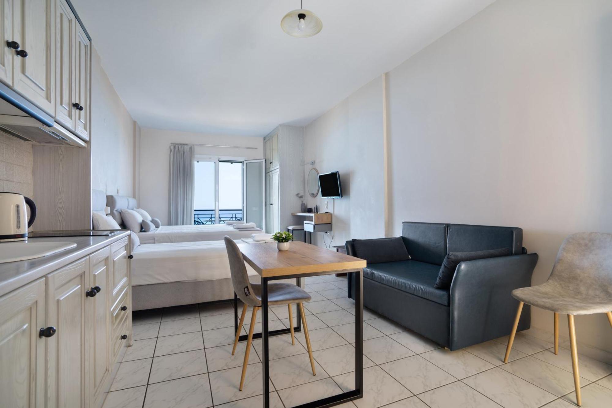 Sunset Triple 1 Apartman Áyios Nikítas Kültér fotó